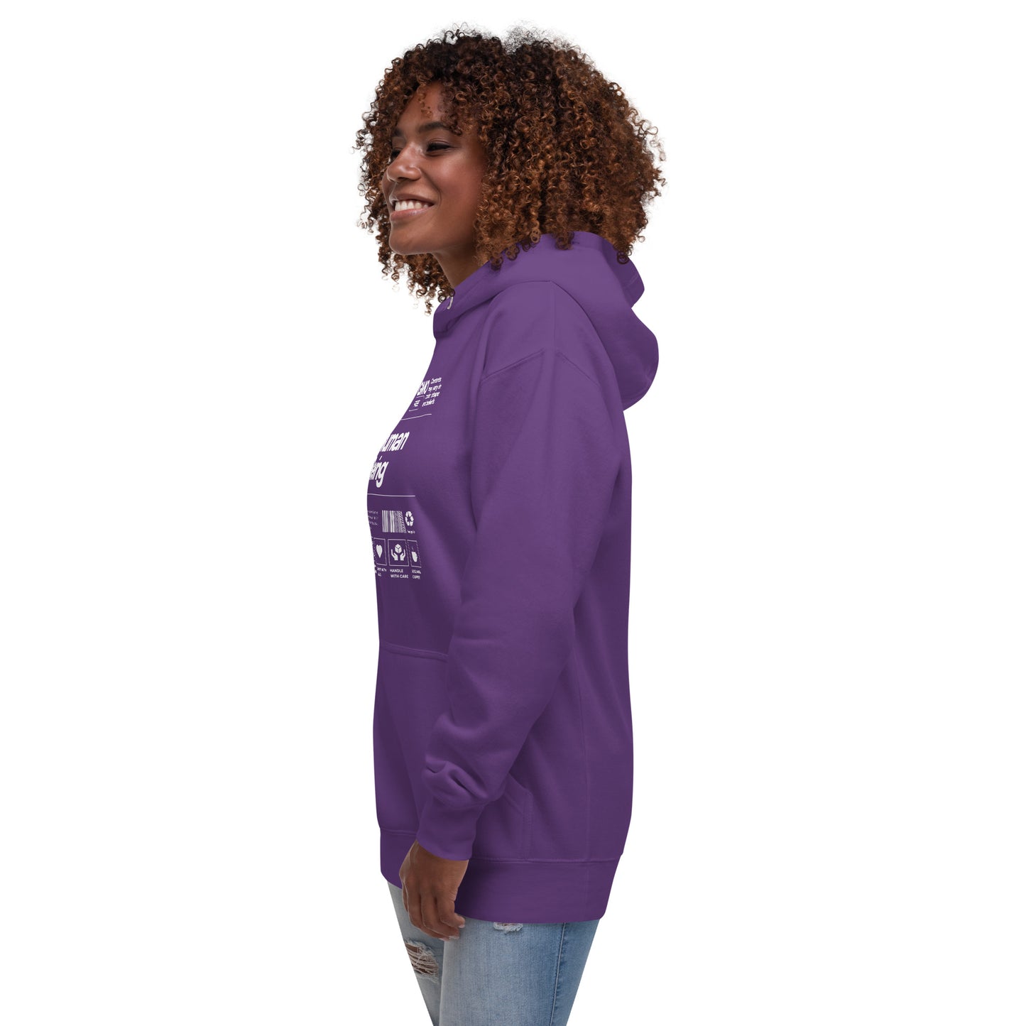 100% Human Being Unisex Hoodie